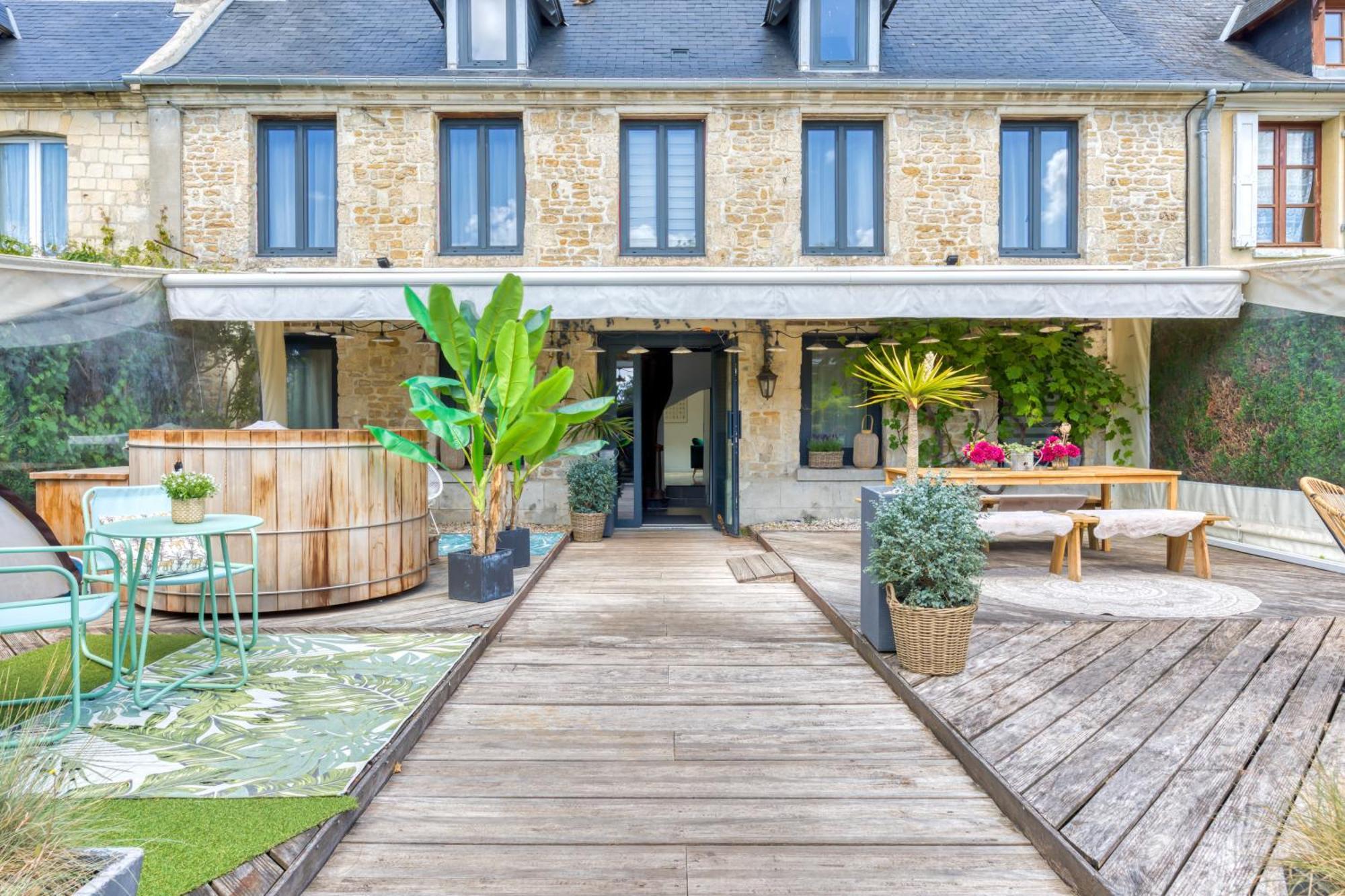 La Dame De Coeur La Maison A L'Oree De Deauville ตูค ภายนอก รูปภาพ